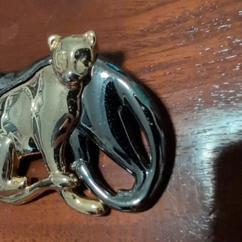 Vintage Liz Claiborne 2-Tone Leopard Panther 